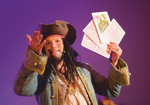 Piratenshow Zauberprirat Magic Pirate 
