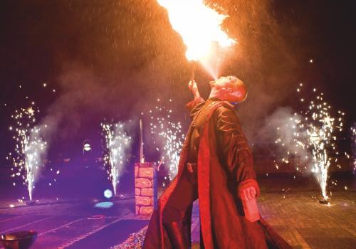 MysticElements Feuershow Elemente Firmenevent Stadtfest Mittelalterlich Showact